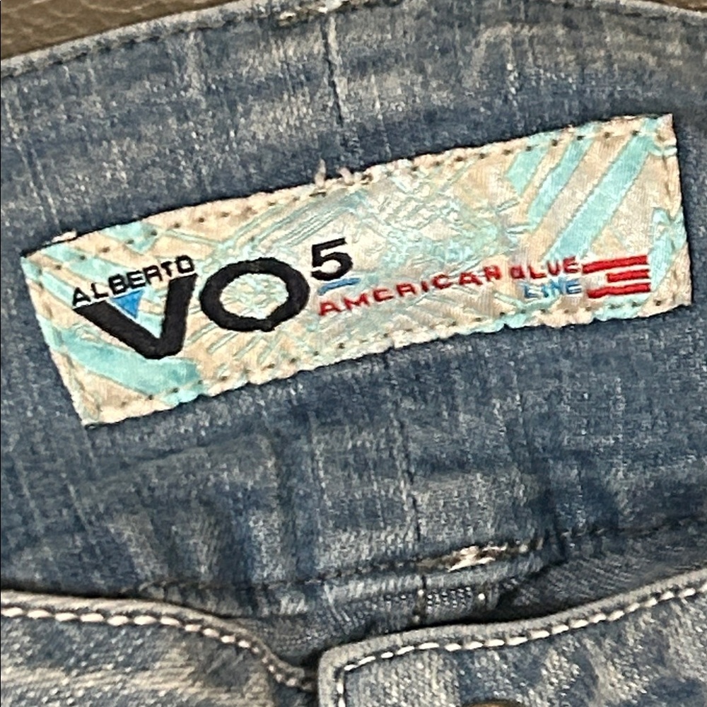 Alberto VO5 Faded Blue Denim Jeans Y2K size 14 - Picture 3 of 11